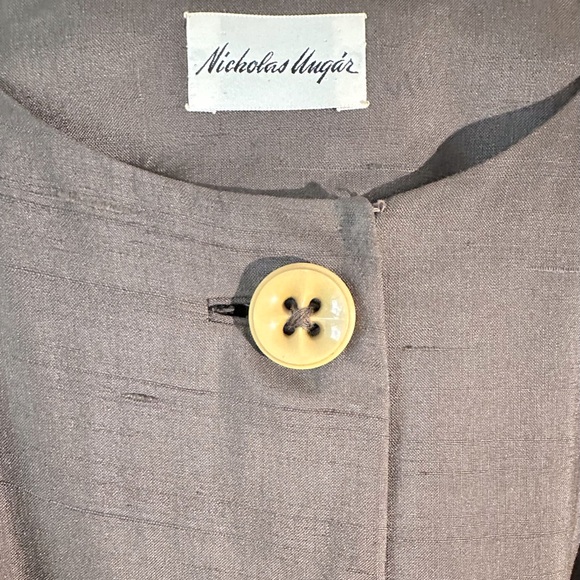 Vintage (1950/60) designer Nicholas Ungár dress - Picture 5 of 5